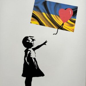 Ukraine Balloon Girl - Banksy