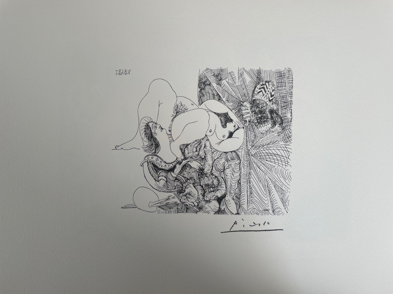 Scene Erotique - Pablo Picasso – Image 1