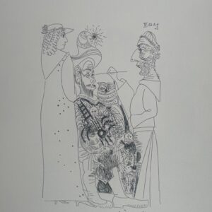 Le Moine et le Roi - Pablo Picasso