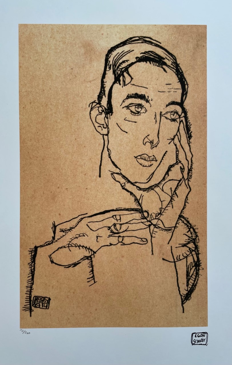 Moment de Reflexion - Schiele Egon – Image 1