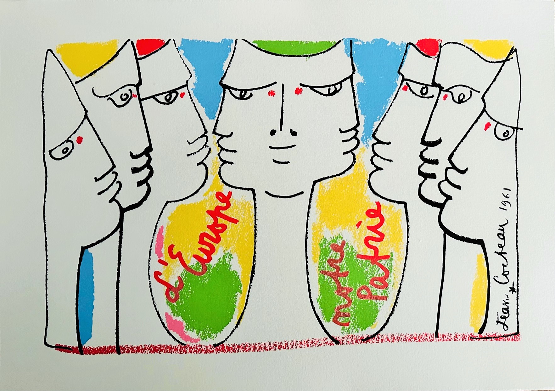 L’europe, Notre Patrie – Planche 7 - Jean Cocteau – Image 1