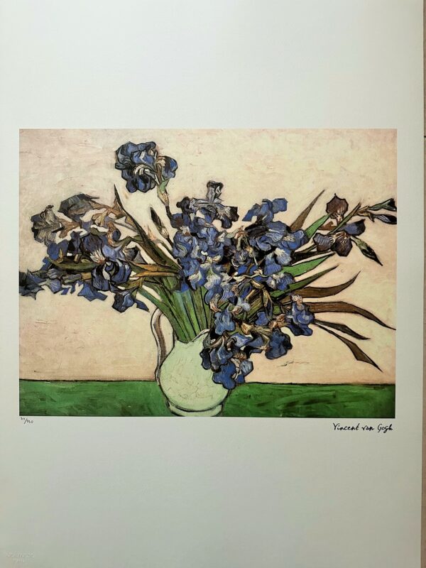 Vase avec Iris Violets - Vincent Van Gogh