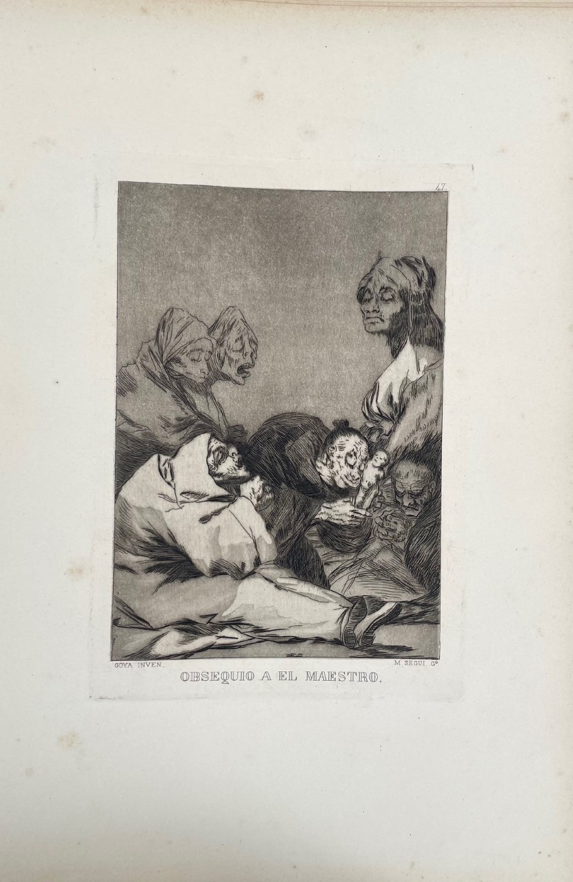 Obsequio A El Maestro - Francisco De Goya – Image 1