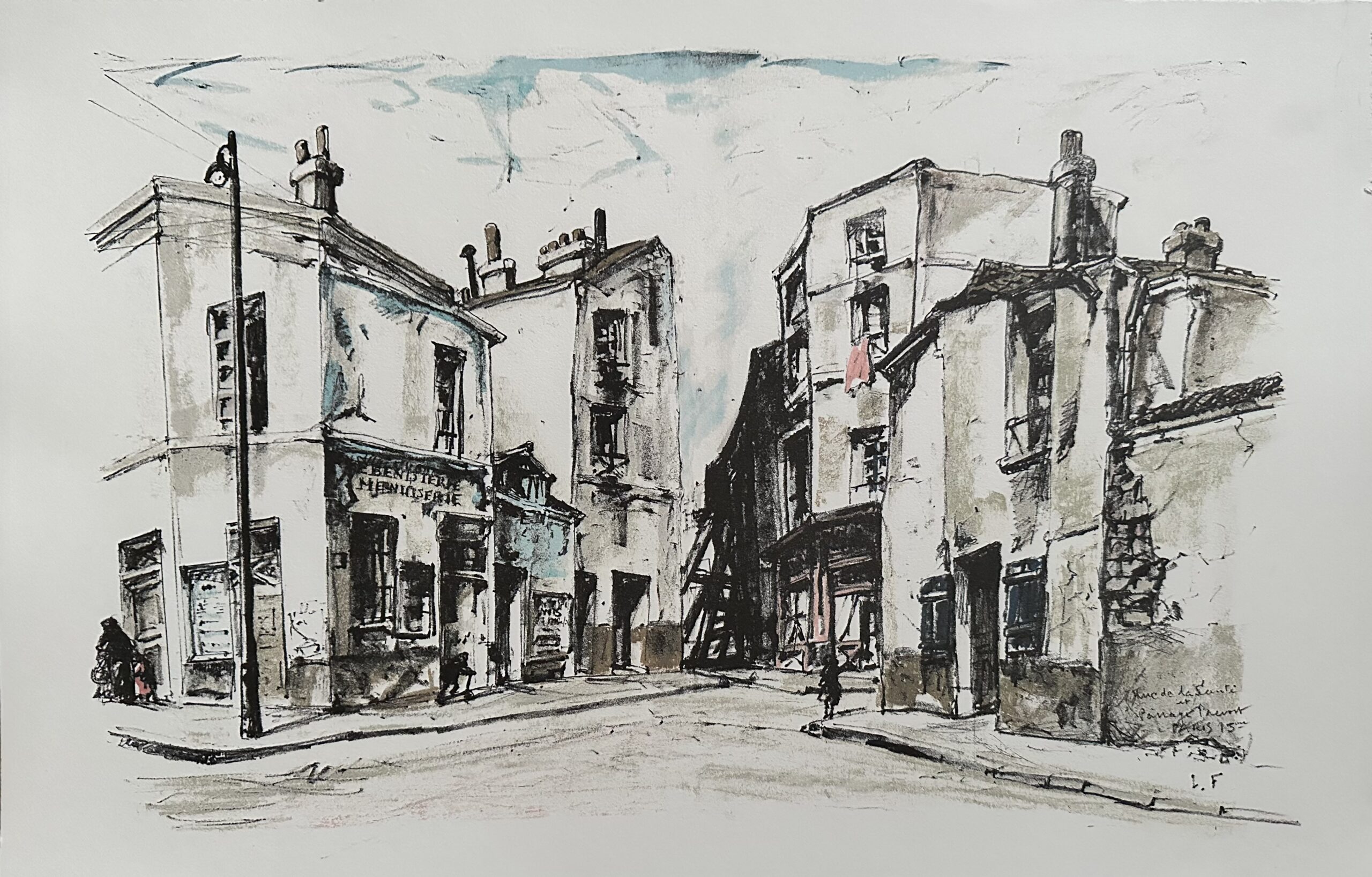 Rue de la Sante - Tsuguharu Léonard Foujita – Image 1