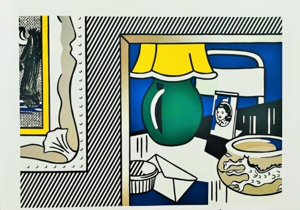 Interieur Bleu - Roy Lichtenstein