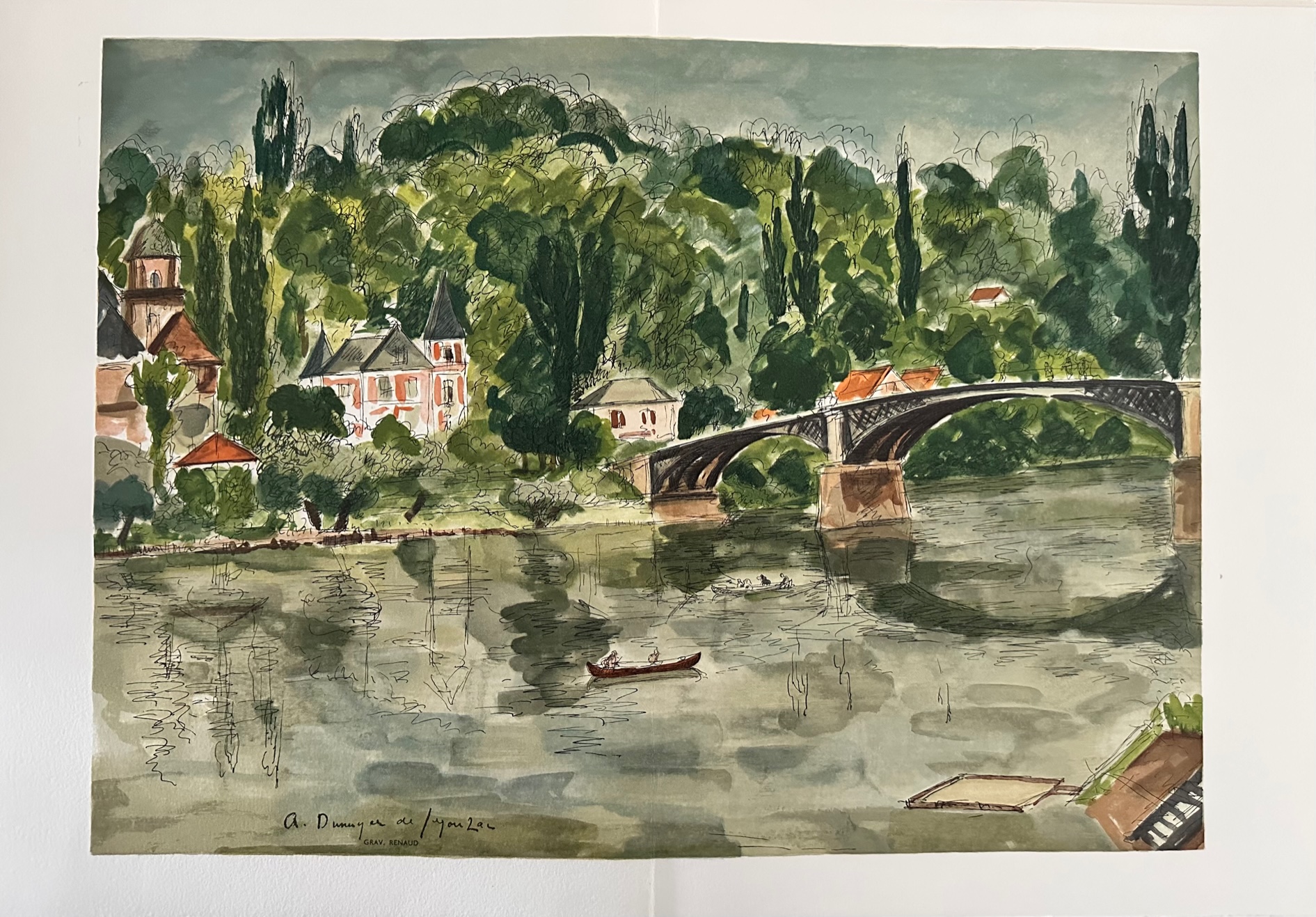 Vue du Pont , Regards sur Paris - François Desnoyer – Image 1