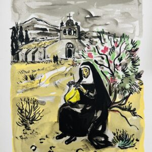 La Nonne Gitane - Yves Brayer