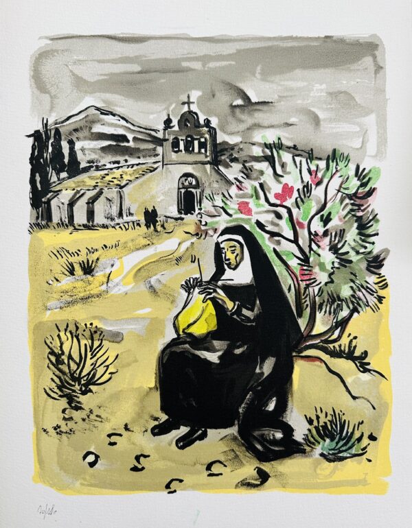 La Nonne Gitane - Yves Brayer