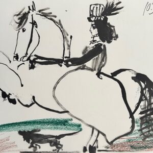 Femme A Cheval - Pablo Picasso