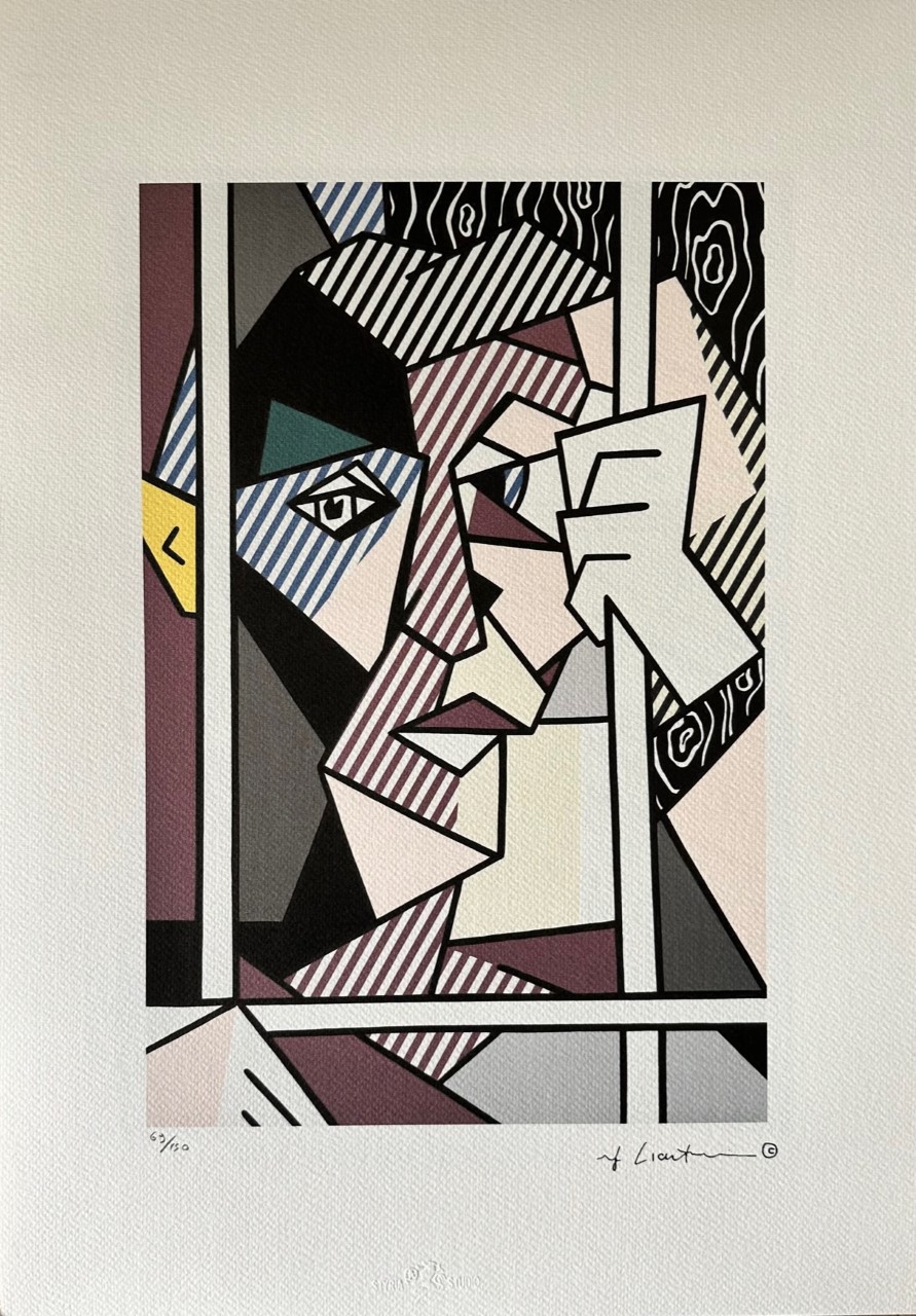 Tete Expressionniste - Roy Lichtenstein – Image 1