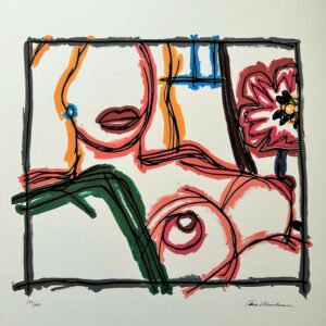 Nu et la Fleur - Tom Wesselmann