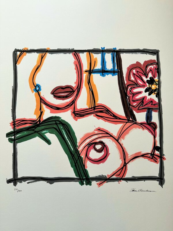 Nu et la Fleur - Tom Wesselmann