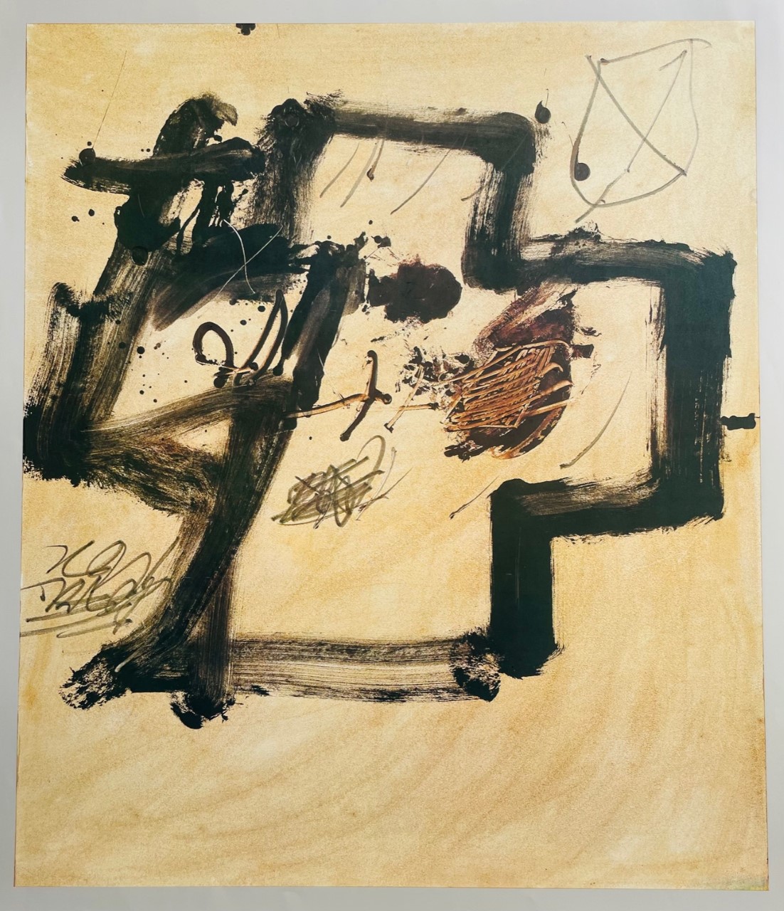 Composition - Antoni Tapies – Image 1