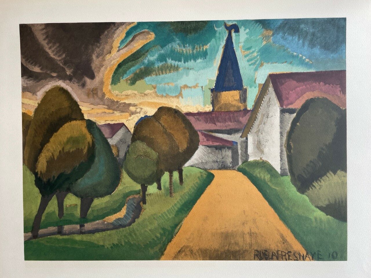 L’entrée du Village - De La Fresnaye Roger – Image 1