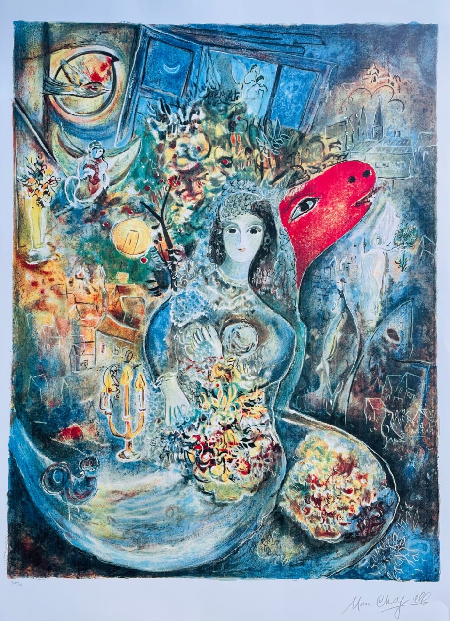 La  Jeune Mariee - Marc Chagall – Image 1