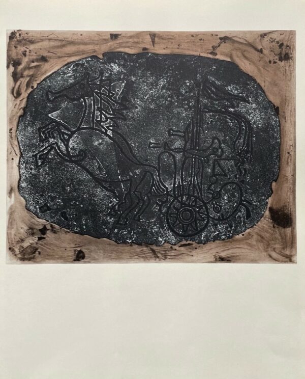 Le Char Noir - Braque Georges