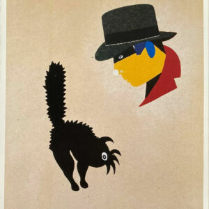 Homme au Chapeau Noir - Eduardo Arroyo