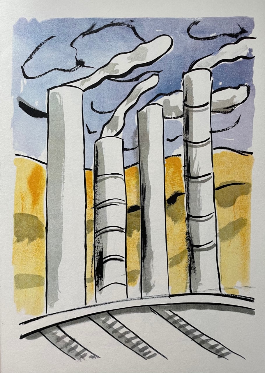 Les Usines - Fernand Leger – Image 1
