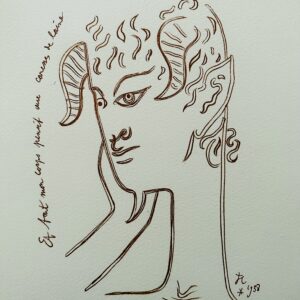 Faune Songeur - Jean Cocteau