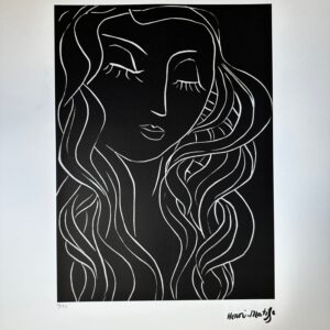 Jeune Fille aux Cheveux Long - Matisse Henri