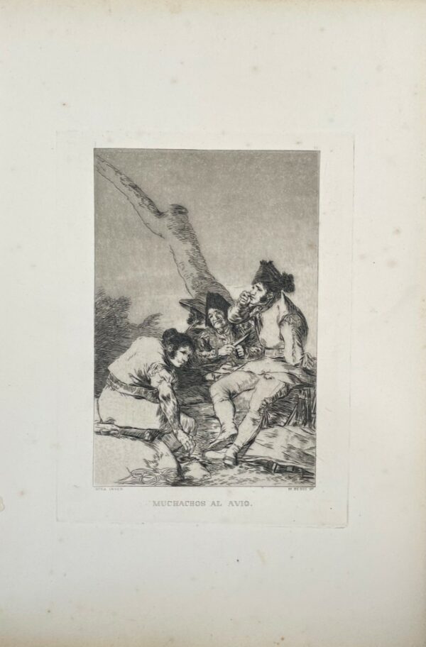 Muchachos Al Avio - Francisco De Goya