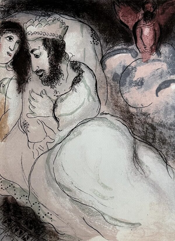 Sara et Abimelech - Chagall Marc