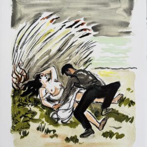 La Femme Adultere - Yves Brayer