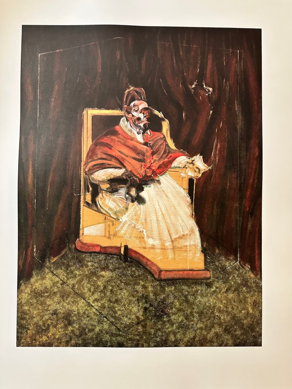 Portrait de Pape Innocent Xii - Bacon Francis – Image 1