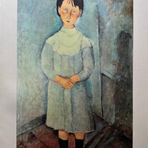 Fille en Bleu - Amedeo Modigliani