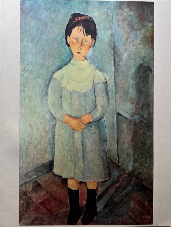 Fille en Bleu - Amedeo Modigliani