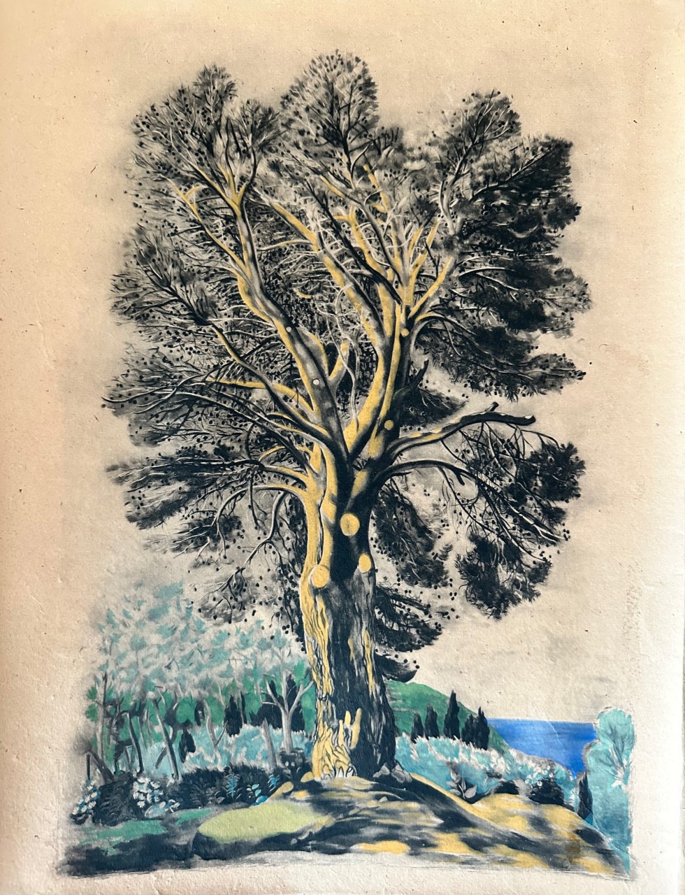 Paysage - Moise Kisling – Image 1