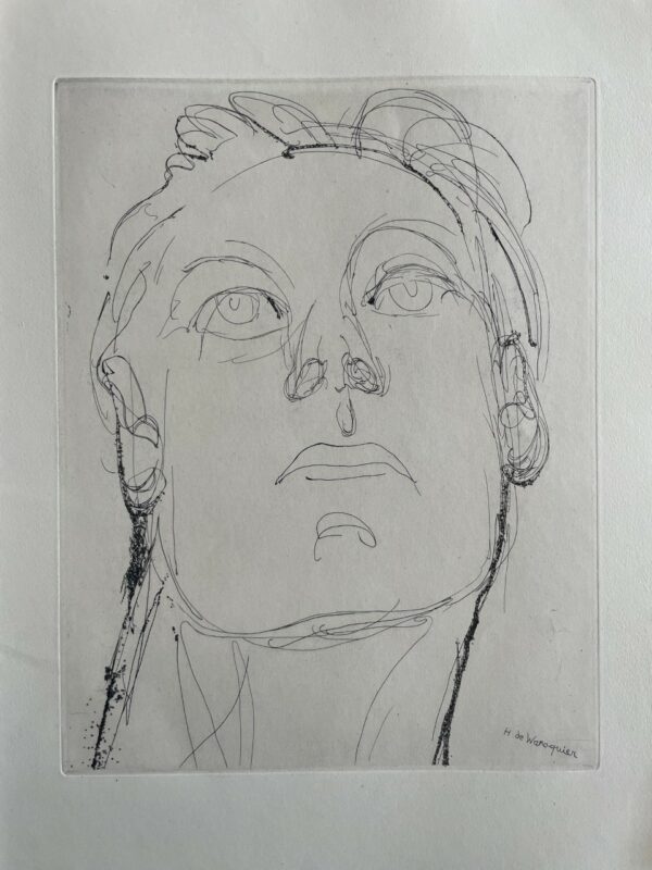 Visage - Henri De Waroquier