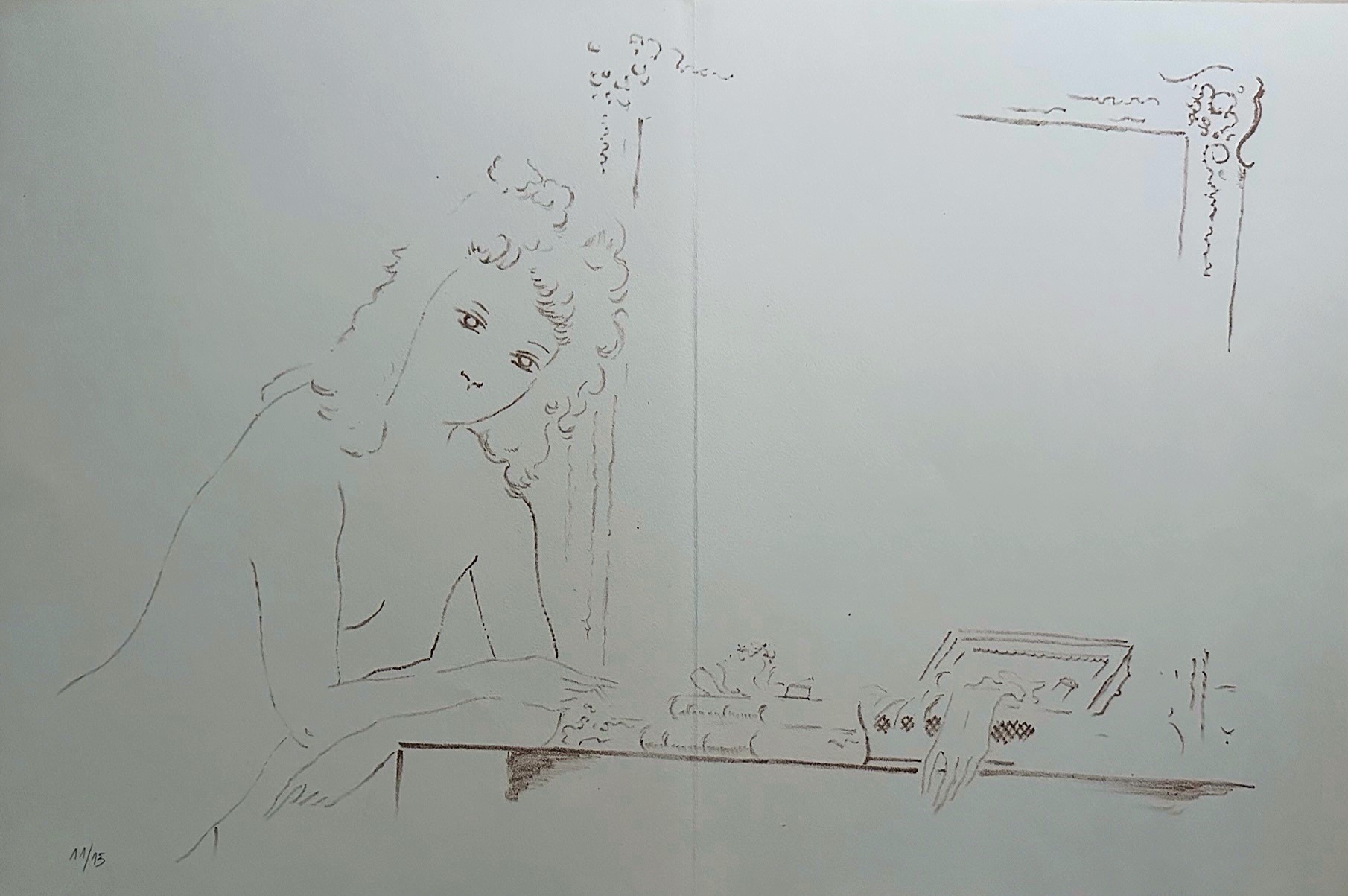André Dignimont - Lithographie – Image 1