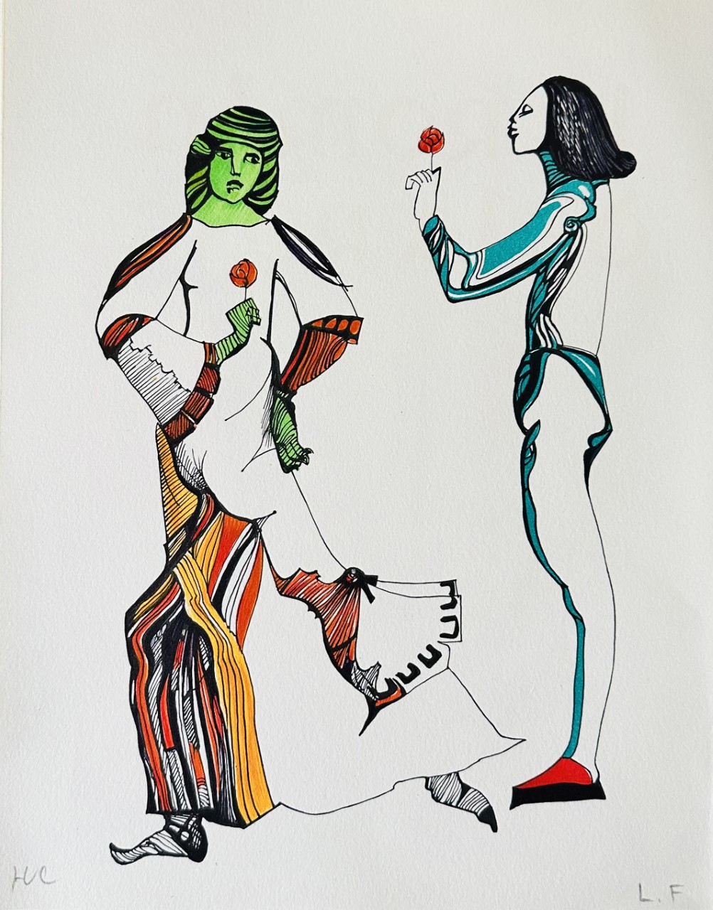 Le Couple - Léonor Fini – Image 1