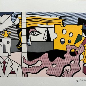 Figures With Sunset - Lichtenstein Roy