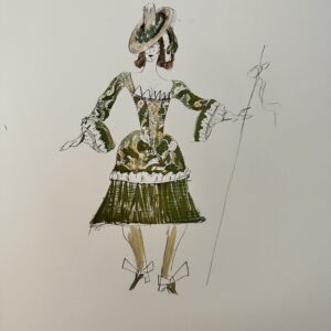 Etude de Costume - Georges Braque