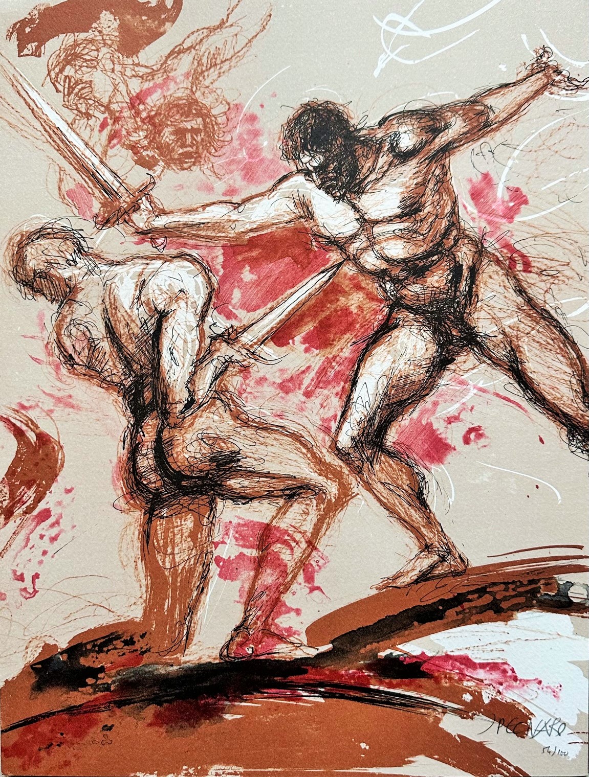 Le Combat - Pecnard Jacques – Image 1
