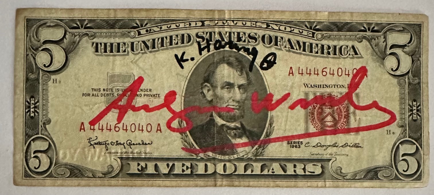 5 Dollars - Andy Warhol – Image 1
