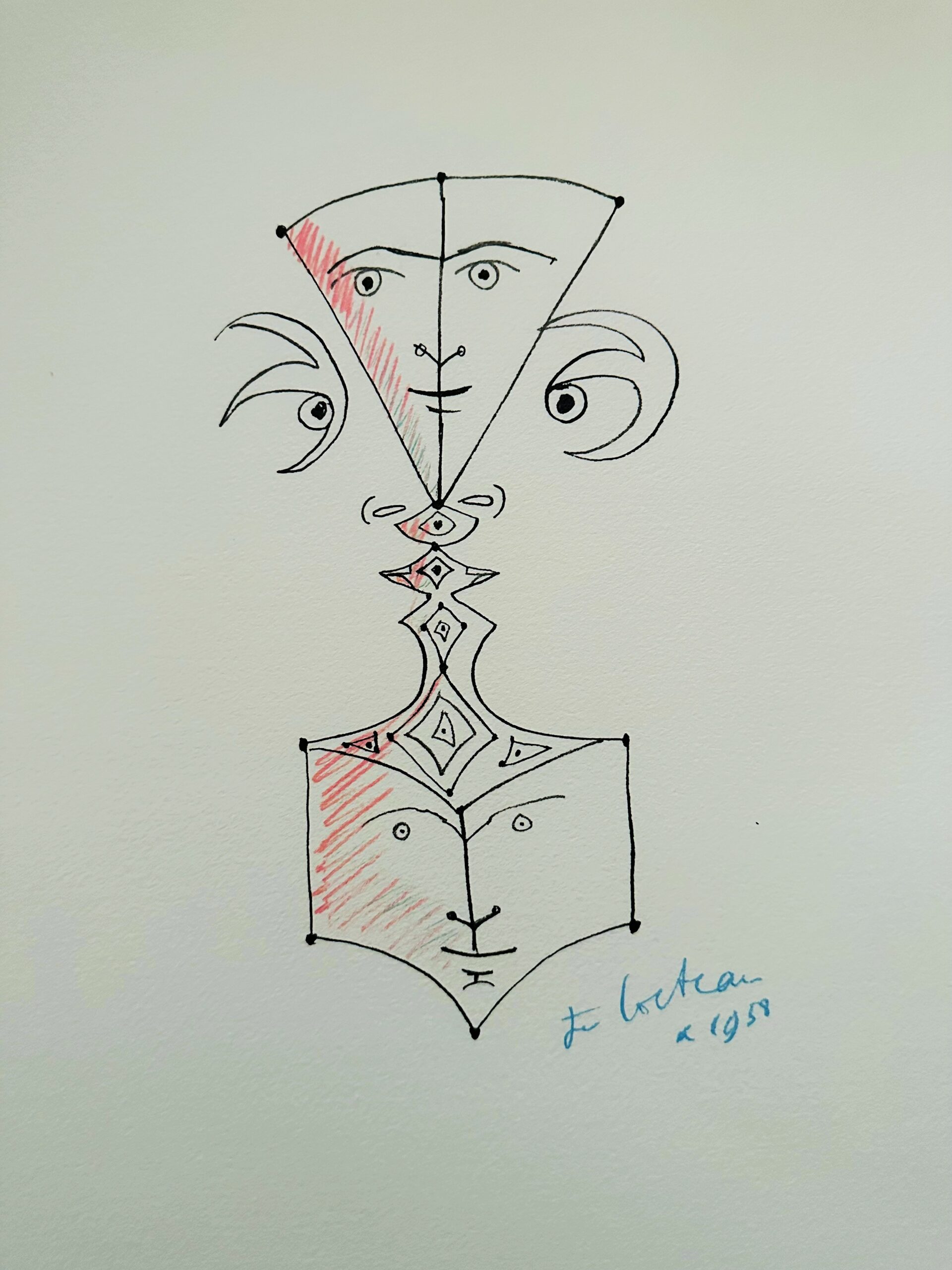 Etude de Visages - Jean Cocteau – Image 1