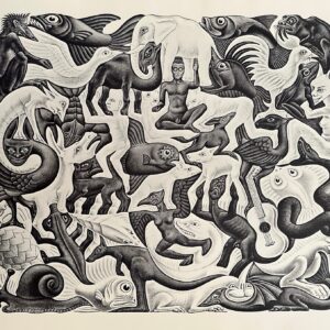 Remplissage de la Surface Ii - Maurits Cornelis Escher