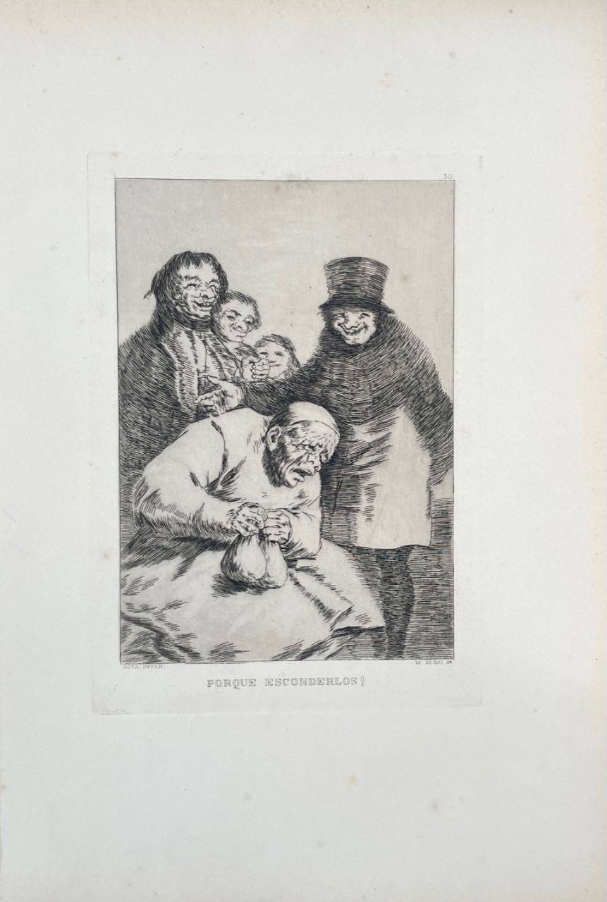 Porque Esconderlos ! - Francisco De Goya – Image 1