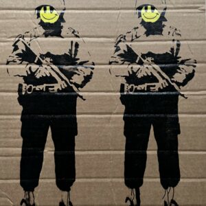 Banksy - Pochoir
