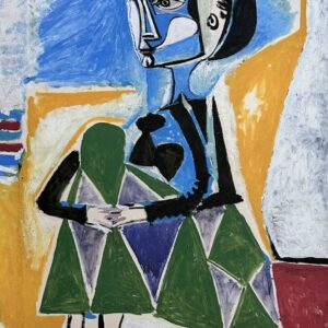 Jeune Femme - Assise - Pablo Picasso