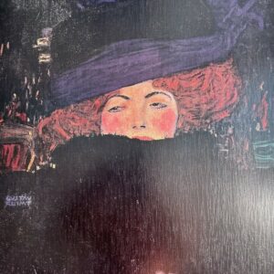 Dame au Chapeau - Klimt Gustav