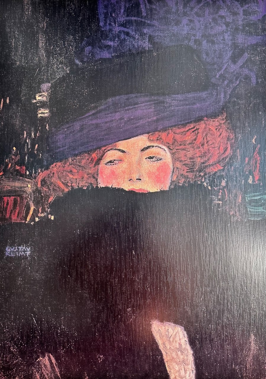 Dame au Chapeau - Klimt Gustav – Image 1
