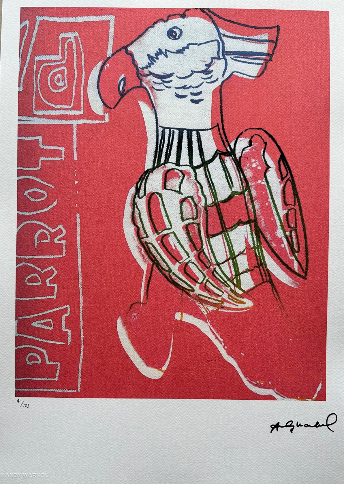 Parrot - Andy Warhol – Image 1