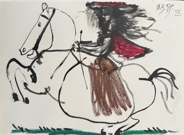 Femme A Cheval - Pablo Picasso