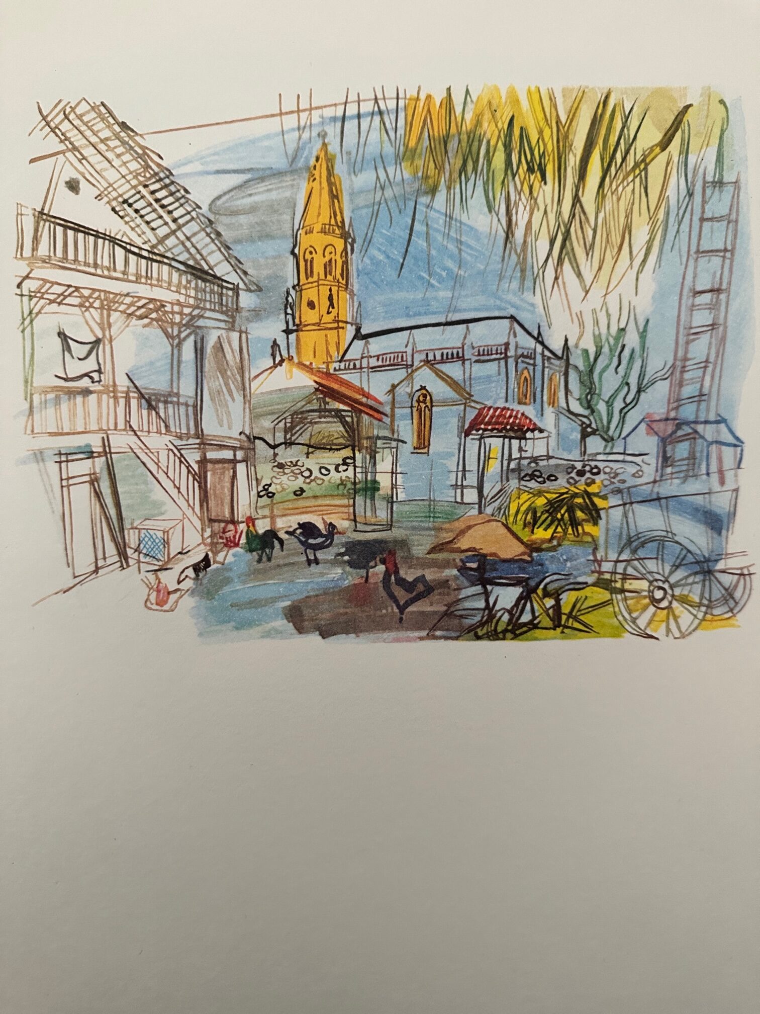 La Ferme de Lestel - Raoul Dufy – Image 1
