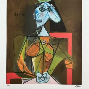 Femme Assise dans un Fauteuil - Pablo Picasso