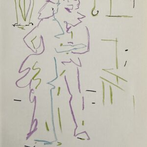 Jean Cocteau - Lithographie
